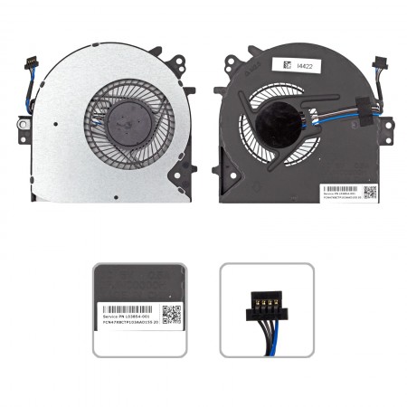 L00843-001 gyári új hűtés, ventilátor