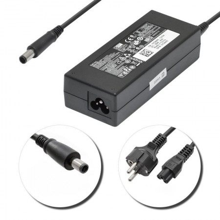 Dell 19.5V 4.62A (90W) 7.4x5.0mm használt, gyári töltő