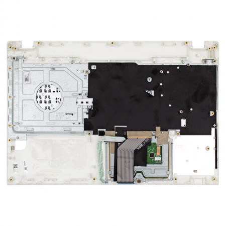 6B.MW6N7.013 használt magyar fekete laptop billentyűzet + fehér felső fedél