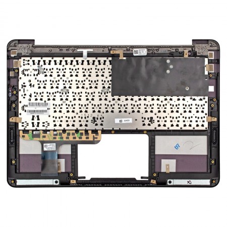 90NB06X1-R31GE0 gyári új fekete - lila német laptop billentyűzet