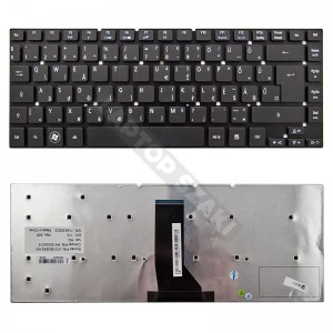 KB.I140A.277 haszn&aacute;lt magyar fekete billentyűzet