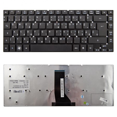 KB.I140A.277 használt magyar fekete billentyűzet