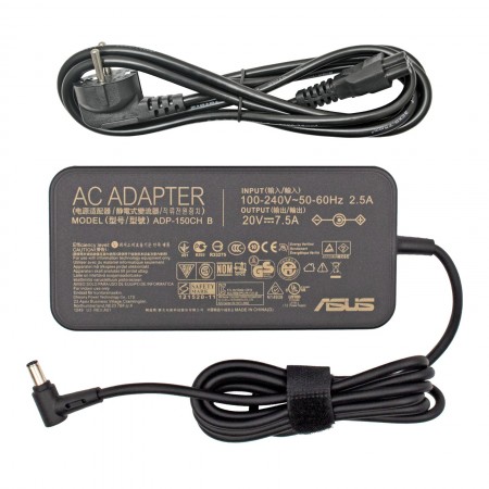 Asus 20V 7.5A (150W) 6.0x3.7mm center-pin, gyári új töltő