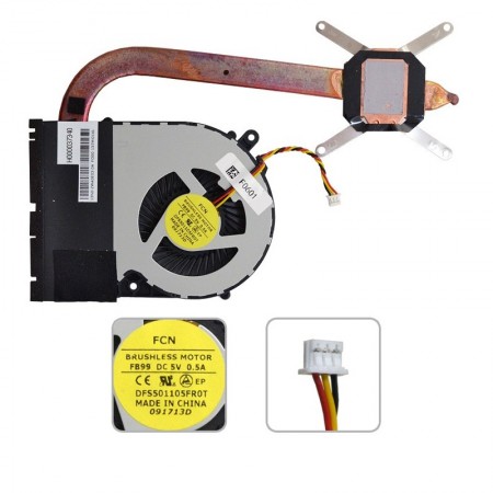 H000037340, 13N0-ZWA0E03 használt komplett hűtés