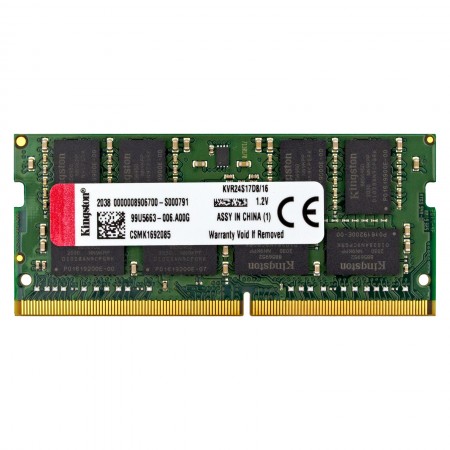 Kingston 16GB DDR4 2400MHz gyári új laptop memória