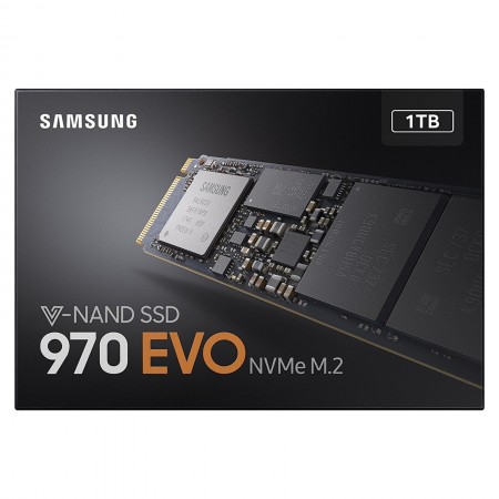 Samsung 970 EVO 1TB M.2 PCIe NVMe SSD (MZ-V7E1T0BW)