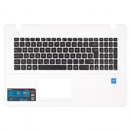 90NB0EA2-R31HU0 használt magyar fekete laptop billentyűzet + fehér színű felső fedél