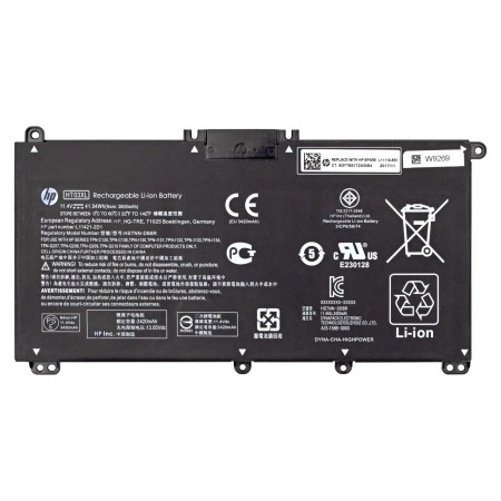 HT03XL, L11119-855 11.4V 3420mAh 41Wh gyári új akkumulátor