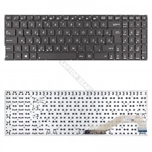 90NB0B12-R30130 gy&aacute;ri &uacute;j, magyar fekete laptop billentyűzet, keret n&eacute;lk&uuml;l