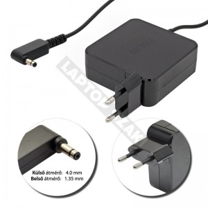 Asus 19V 3.42A (65W) 4.0x1.35mm gy&aacute;ri t&ouml;ltő
