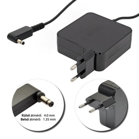 Asus 19V 3.42A (65W) 4.0x1.35mm gyári töltő