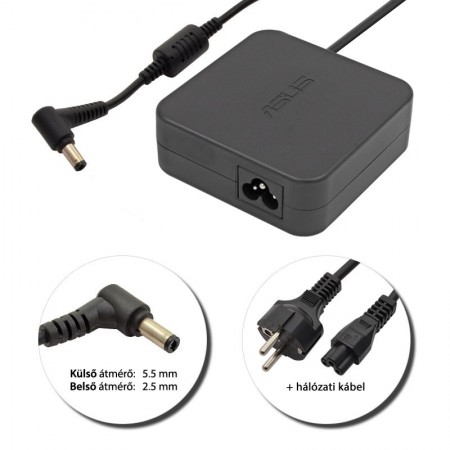 Asus 19V 4.74A (90W) 5.5x2.5mm gyári töltő 
