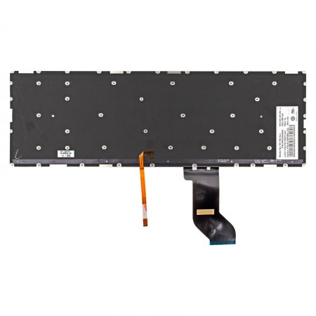 5CB0K25535 gyári új magyar fekete - piros háttérvilágításos laptop billentyűzet, keret nélkül