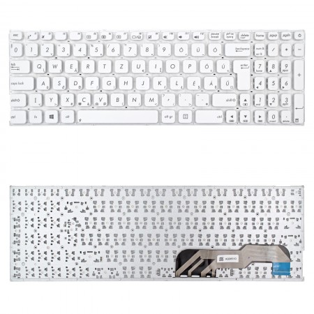 0KNB0-6724HU00 gyári új magyar, fehér laptop billentyűzet, keret nélkül