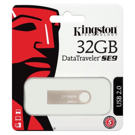 Kingston DataTraveler SE9H 32GB USB 2.0 pendrive