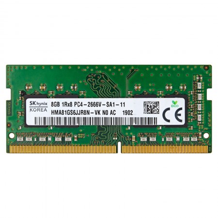 Hynix 8GB DDR4 2666MHz használt laptop memória