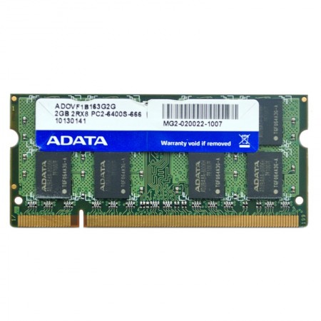 Adata 2GB DDR2 800MHz használt notebook memória