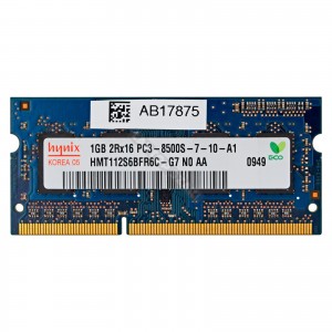 Hynix 1GB DDR3 1066MHz használt notebook memória