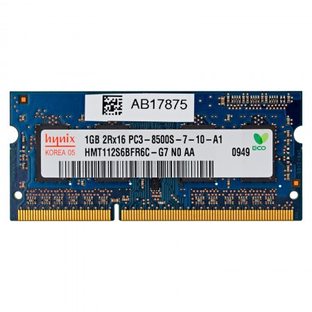 Hynix 1GB DDR3 1066MHz használt notebook memória