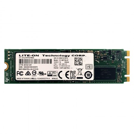 LiteOn 256GB M.2 2280 használt SSD (CV1-8B256)