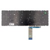 SN20M63110 gyári új szürke cseh keret nélküli laptop billentyűzet