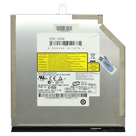 BC-5500A használt IDE laptop DVD-RW, BD-ROM