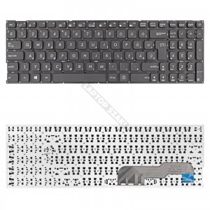 0KNB0-6723HU00 haszn&aacute;lt magyar, fekete laptop billentyűzet, keret n&eacute;lk&uuml;l