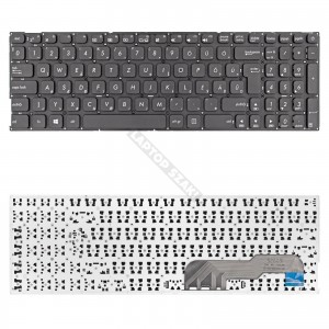 0KNB0-6723HU00 gy&aacute;ri &uacute;j magyar, fekete laptop billentyűzet, keret n&eacute;lk&uuml;l