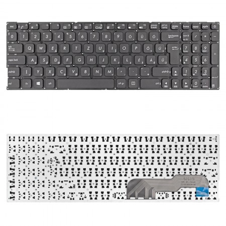 0KNB0-6723HU00 gyári új magyar, fekete laptop billentyűzet, keret nélkül