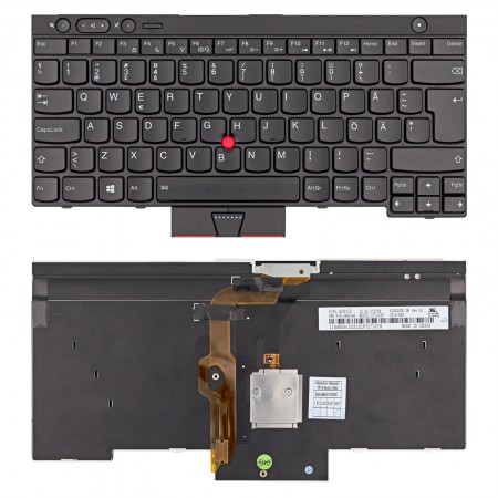 04W3146 gyári új, dán háttérvilágított laptop billentyűzet