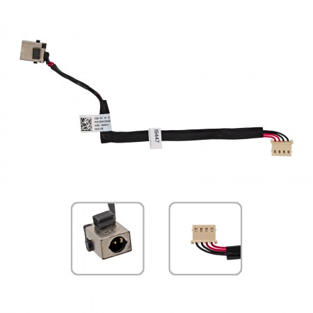 50.MLQN7.001 használt DC tápcsatlakozó + kábel