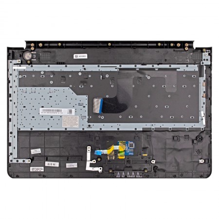 BA75-03028Q használt fekete, magyar laptop billentyűzet + fekete felső fedél