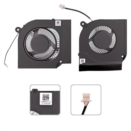 23.Q5MN4.001, 23.Q5MN4.002 gyári új hűtés, ventilátor (párban)