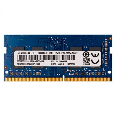 Ramaxel 4GB DDR4 2666MHz használt laptop memória