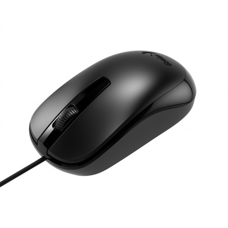 Genius DX-120 Fekete USB egér (31010105106)