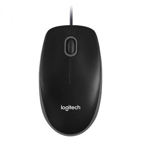 Logitech B100 Fekete USB egér