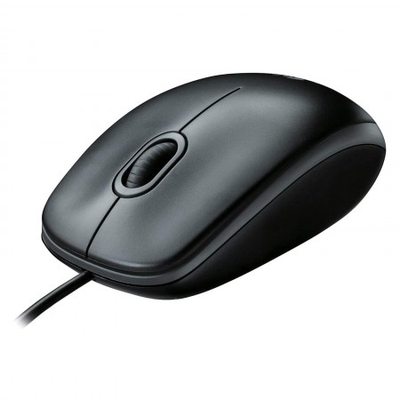 Logitech B100 Fekete USB egér