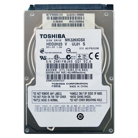 Toshiba MK3263GSX 320GB SATA 2,5