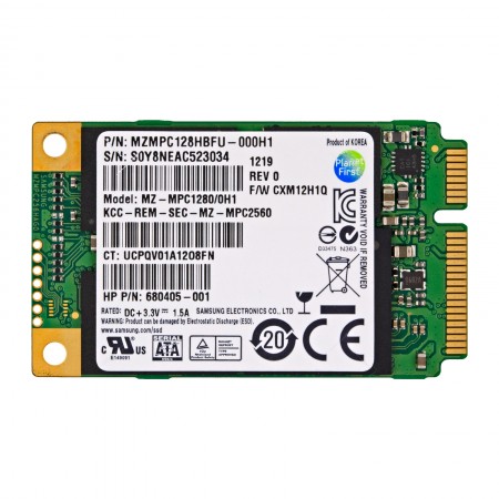 Samsung 128GB mSATA használt SSD (MZ-MPC1280/0H1)
