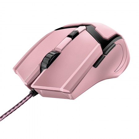 Trust GXT 101P Gav optikai Gaming egér rózsaszín USB (23093)