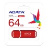 ADATA UV150 USB 3.2 pendrive piros - 64GB (AUV150-64G-RRD)