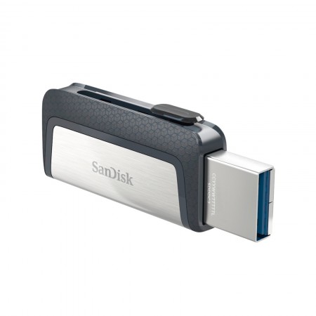Sandisk Ultra Dual Drive pendrive TYPE-C, USB 3.1 fekete - 128GB (173339)