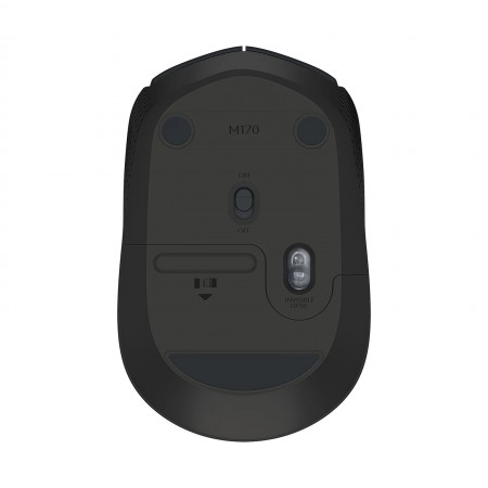 Logitech M171 vezeték nélküli optikai egér fekete-szürke