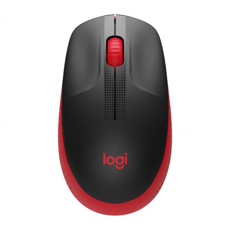 Logitech M190 vezeték nélküli piros optikai egér
