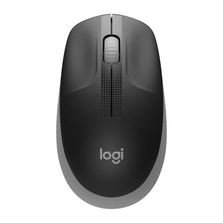 Logitech M190 vezeték nélküli optikai egér középszürke-fekete
