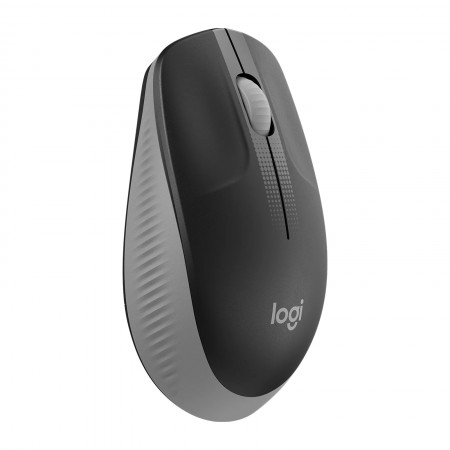 Logitech M190 vezeték nélküli optikai egér középszürke-fekete