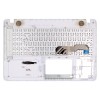 90NB0CG5-R32HU0 gyári új fehér magyar laptop billentyűzet + világoskék felső fedél