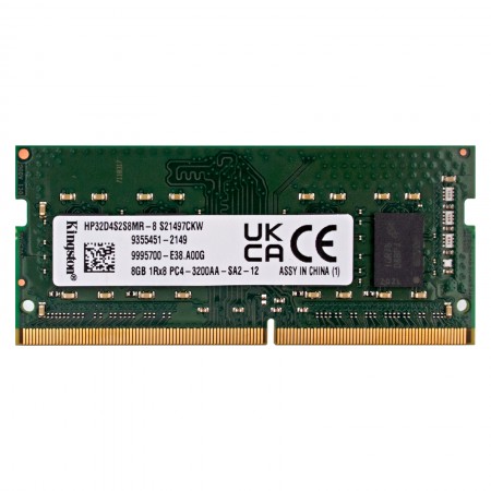 Kingston 8GB DDR4 3200MHz használt laptop memória