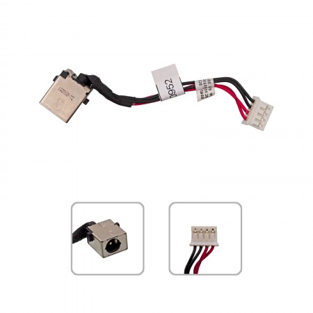 50.GD0N2.003 használt DC tápcsatlakozó + kábel