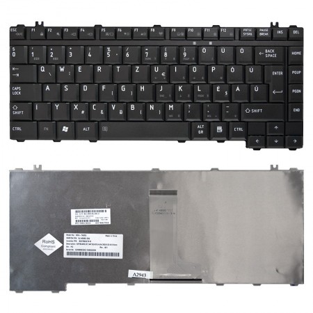 NSK-TAE0Q gyári használt magyar fekete billentyűzet